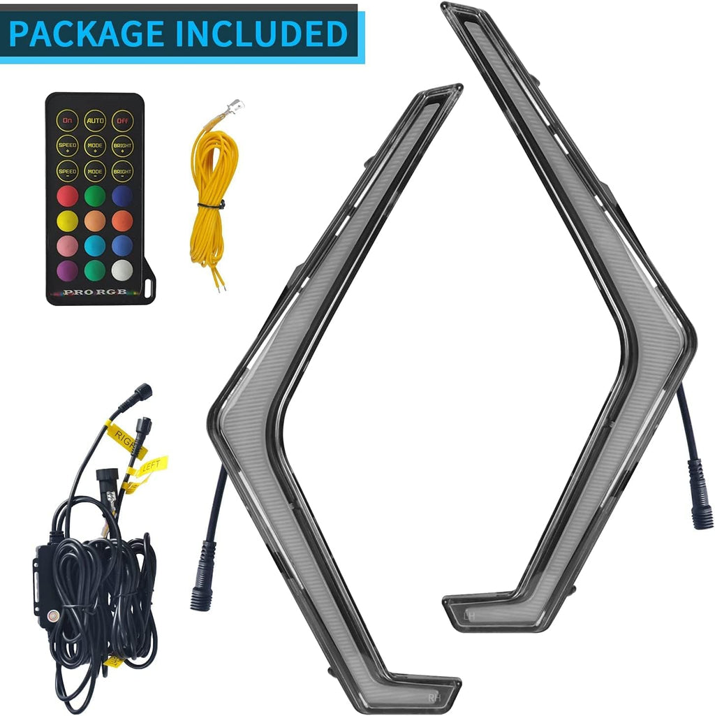 2pcs 4ft Spiral LED Whip Lights with RF Wireless Remote K90842