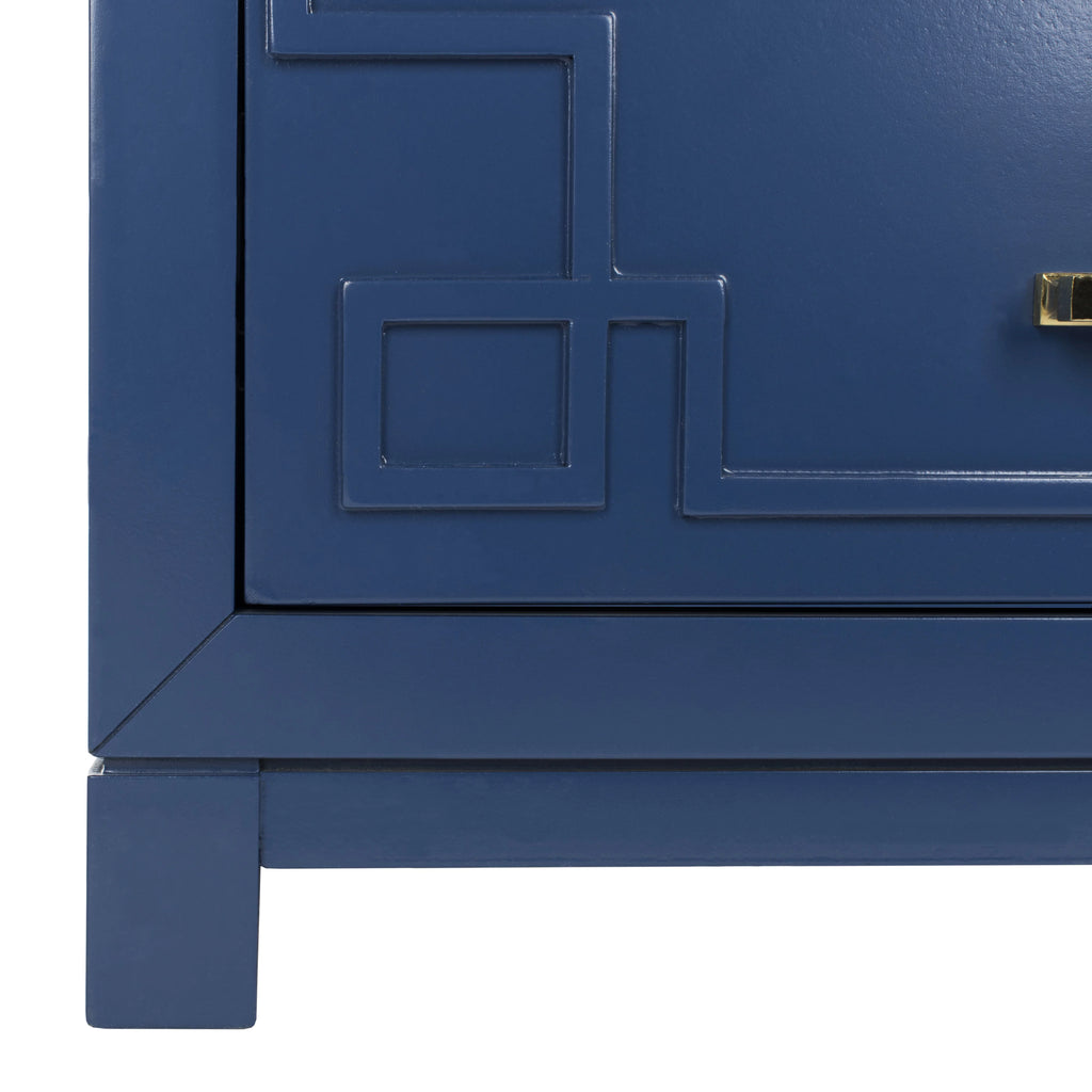 3 Drawer Chest Lapis Blue Gold M882133