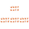 32 Pcs Resin Miniature Doll House Accessories M1321