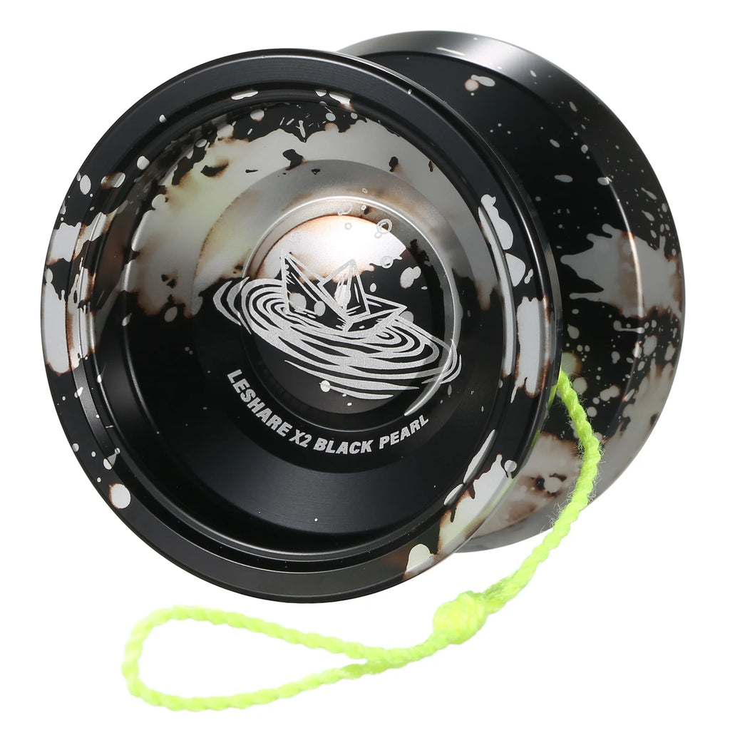 Aluminum Yo Yo with Bearing Strings and Glove Z341762