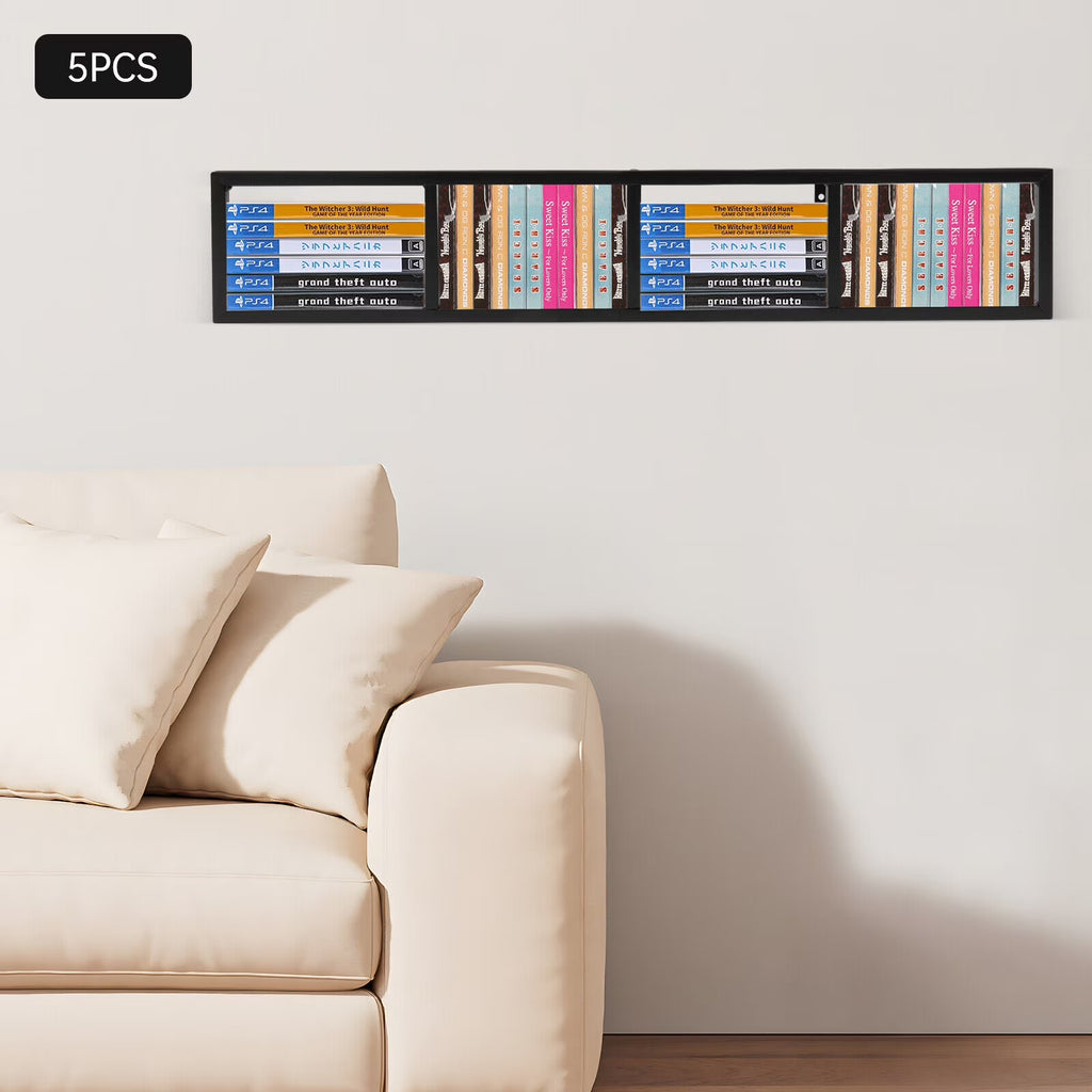 34In Wall Media Storage Shelves for CD DVD F84053