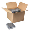 Black Paper Beverage/Cocktail Napkins Bulk (2 Ply, Embossed Edge, 10 x 10 - 4000/Case) M4508