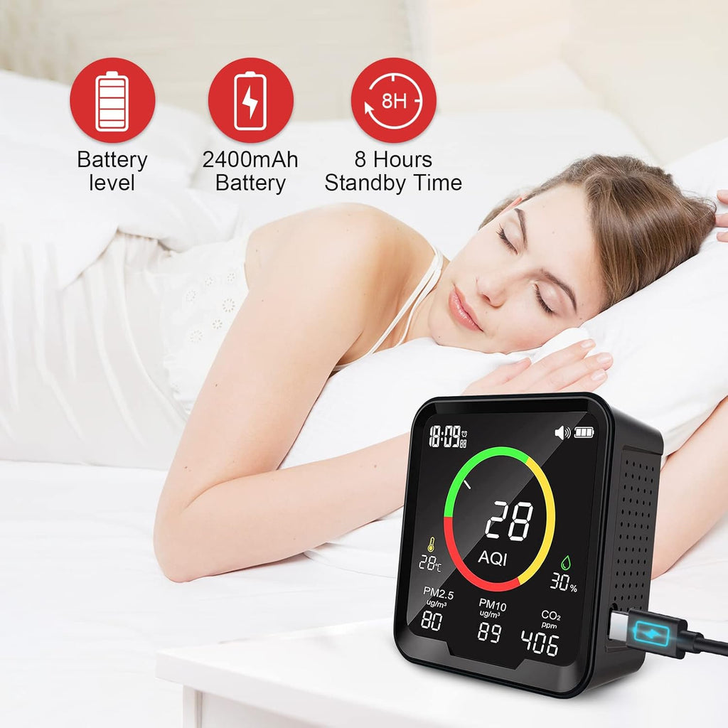 9A Air Quality Monitor CO2 Detector C4609