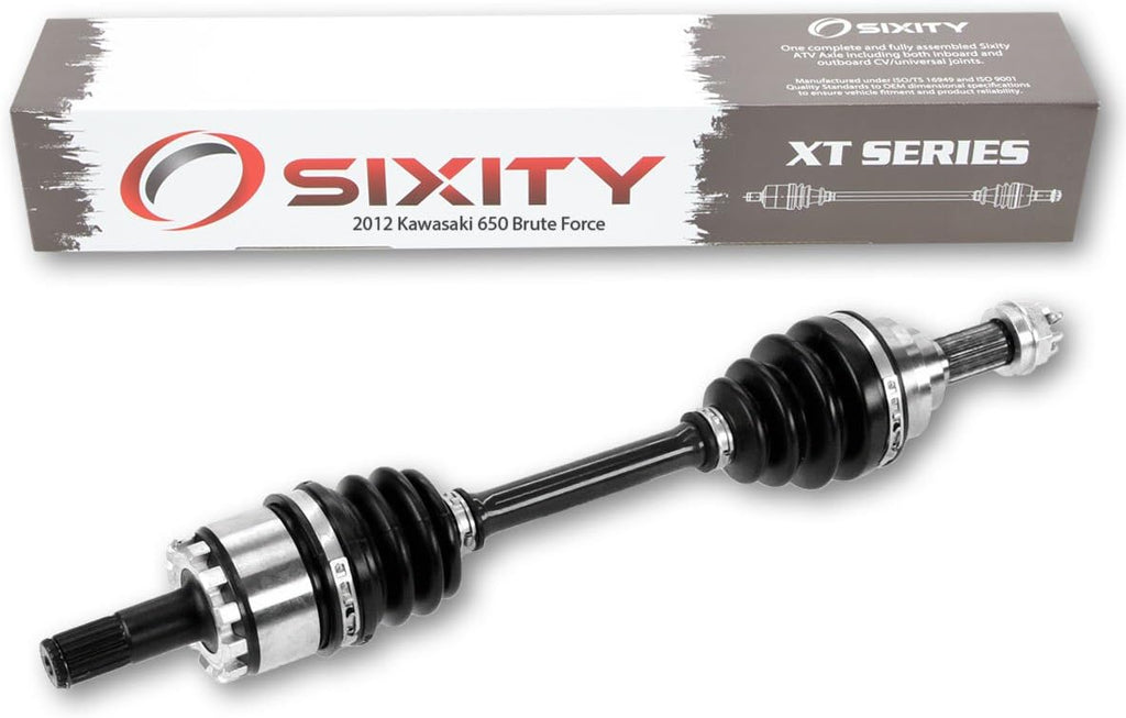Front Left Axles for Kawasaki 650 Brute Force 4X4, Pack of 2 Q15411