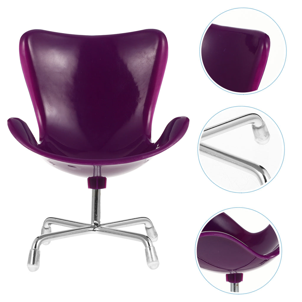 Miniature Dollhouse Armchair Furniture Plastic G60491