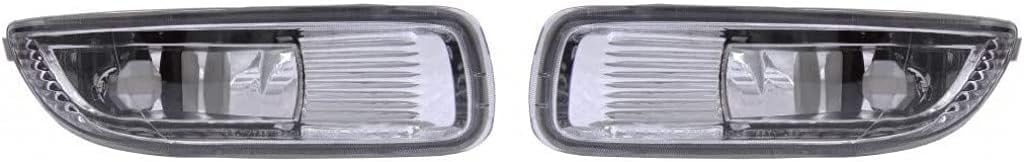 Pair Fog Lights for 2003-2005 Toyota Corolla, Pack of 2 A5947
