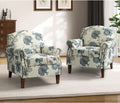 Accent Chair Set Of 2 with Removable Cushion W80429
