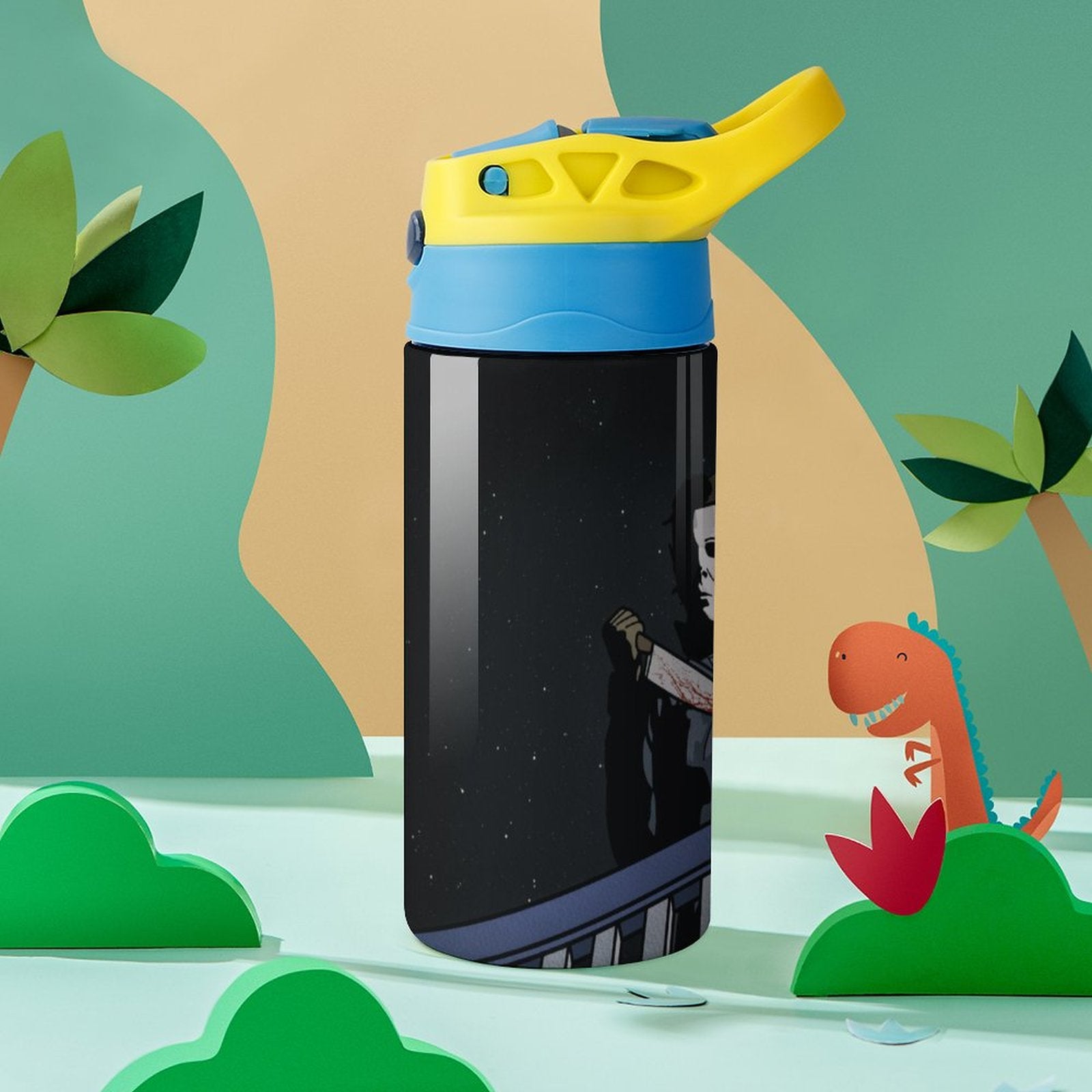 Insulated Stainless Steel Water Bottle with Straw V94804
