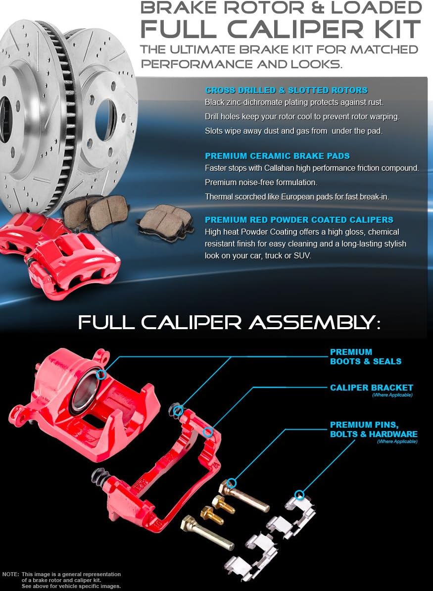 Brake Disc Rotors and Metallic Brake Pads W46219