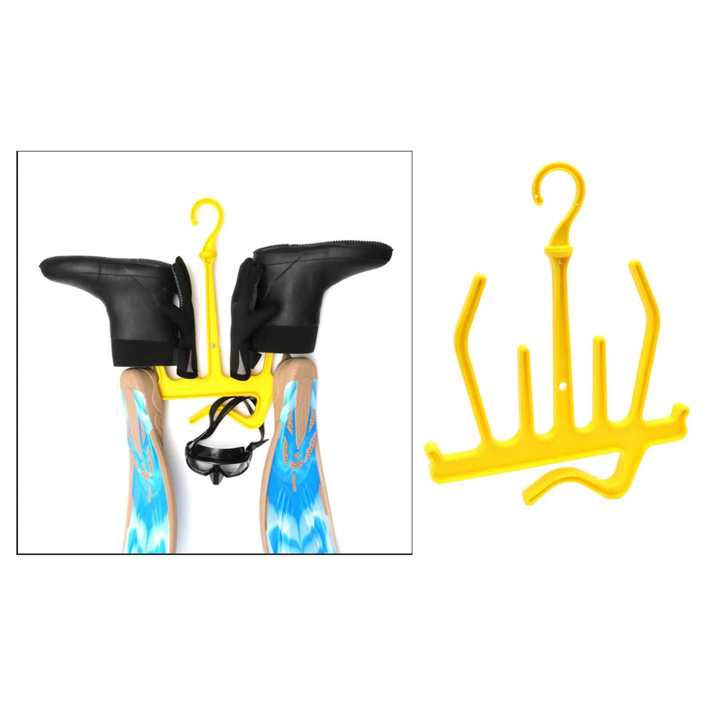 Yellow Fast Drying Dive Boots Hangers H873521