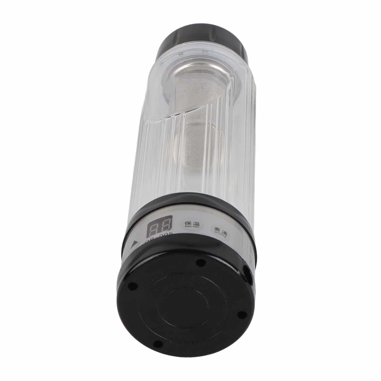Car Electric Kettle 12V / 24V 95W 420ml Travel Mug Bottle Holder J6917