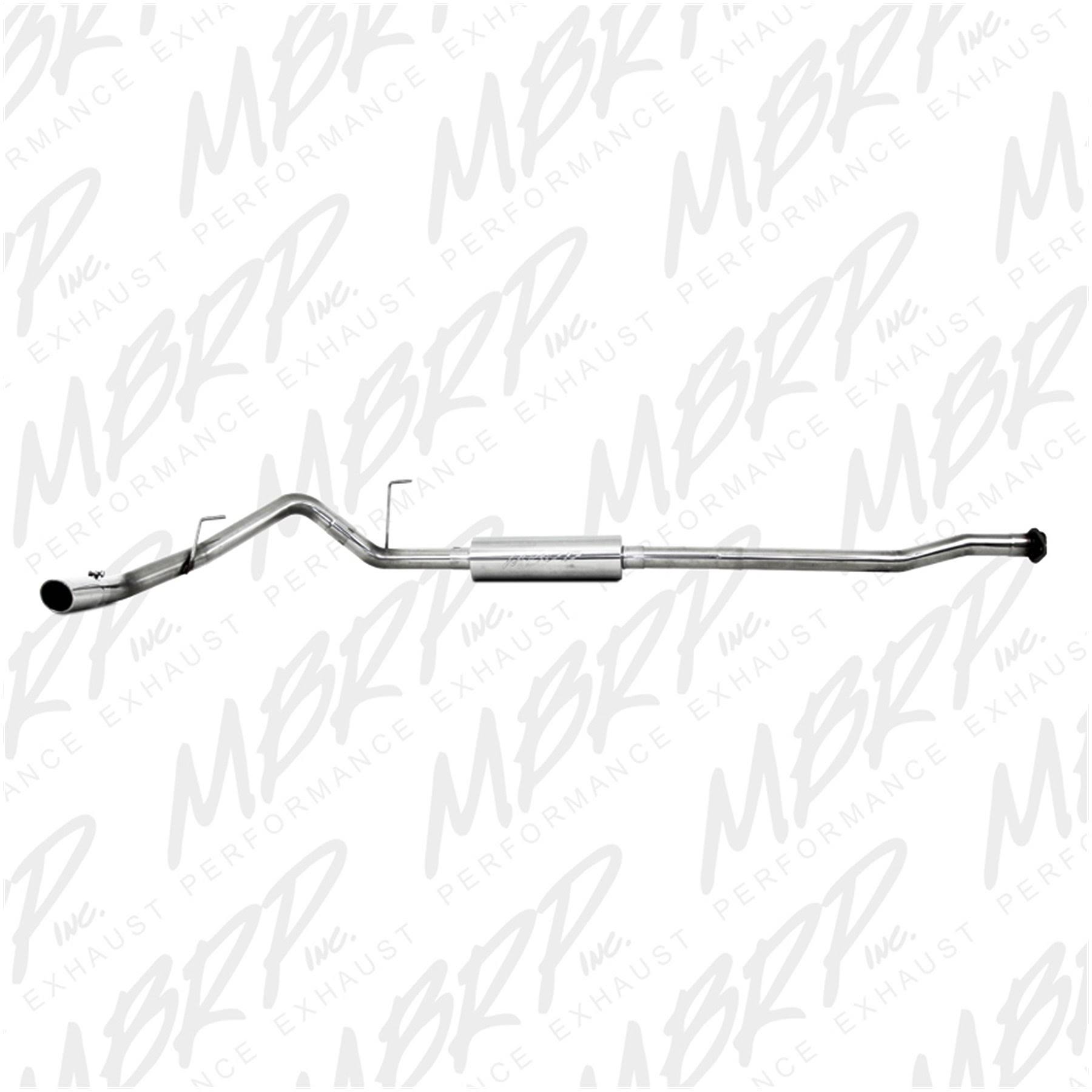 Cat Back Single Side Exit Exhaust System J608401