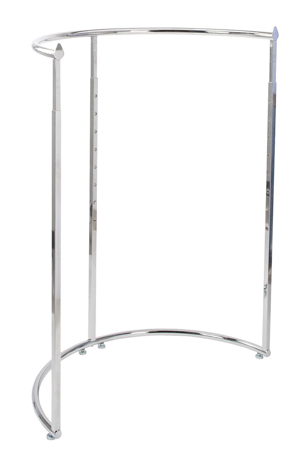 Chrome Half Round Clothing Rack X295267