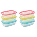 8pcs Plastic Food Storage Containers with Lids C487922