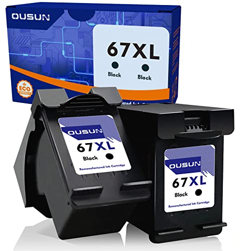 67XL Black/Tri-Color Ink Cartridges (2-Pack) T618366