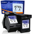 67XL Black/Tri-Color Ink Cartridges (2-Pack) T618366