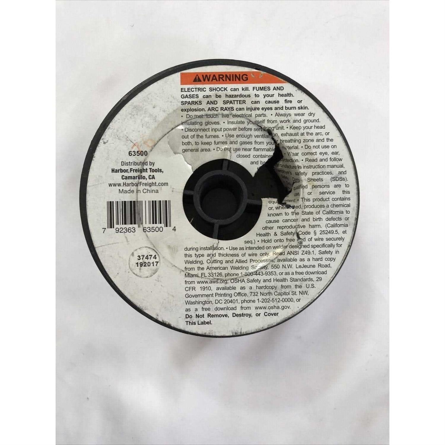 0.030 in. ER70S-6 MIG Solid Welding Wire Z467823