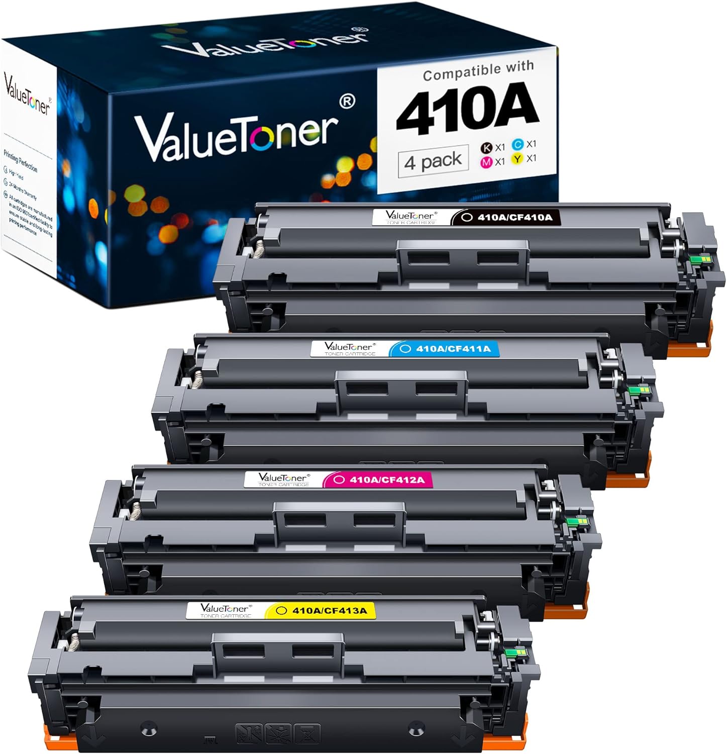 Compatible Toner Cartridges (1BK+1C+1M+1Y) W377