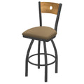 Swivel Counter Stool with Pewter Finish M137961