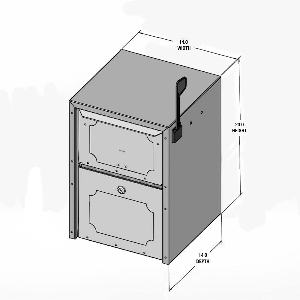 Sand Delivery Vault Junior Mailbox C741438
