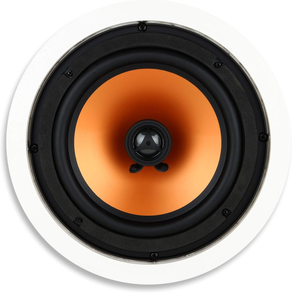 2-Way in Ceiling in Wall Speaker, 8 Inch Woofer, White L81964