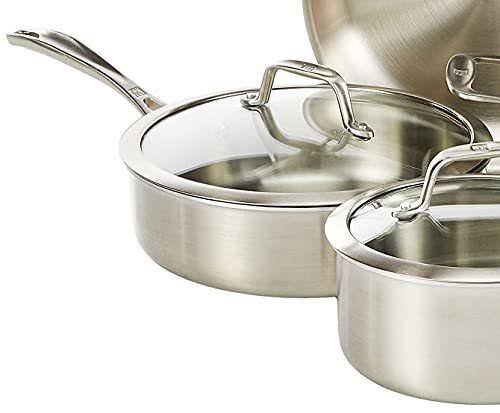 7 Piece Stainless Steel Cookware Set R646