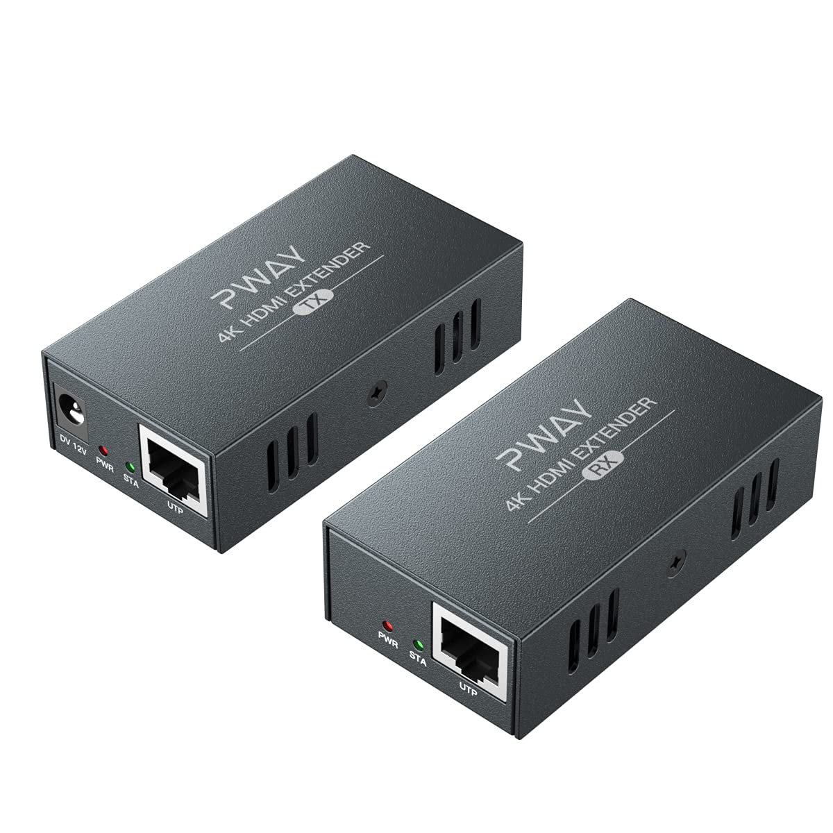 HDMI Extender Over Cat5e/6, 4K @ 30Hz, Pack of 2 O55226