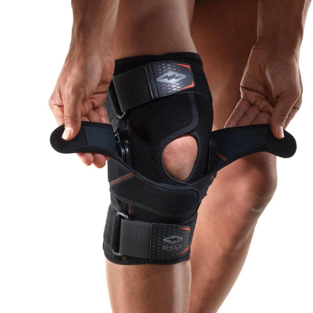 Small Dual Wrap Knee Brace with Hinges Z1492