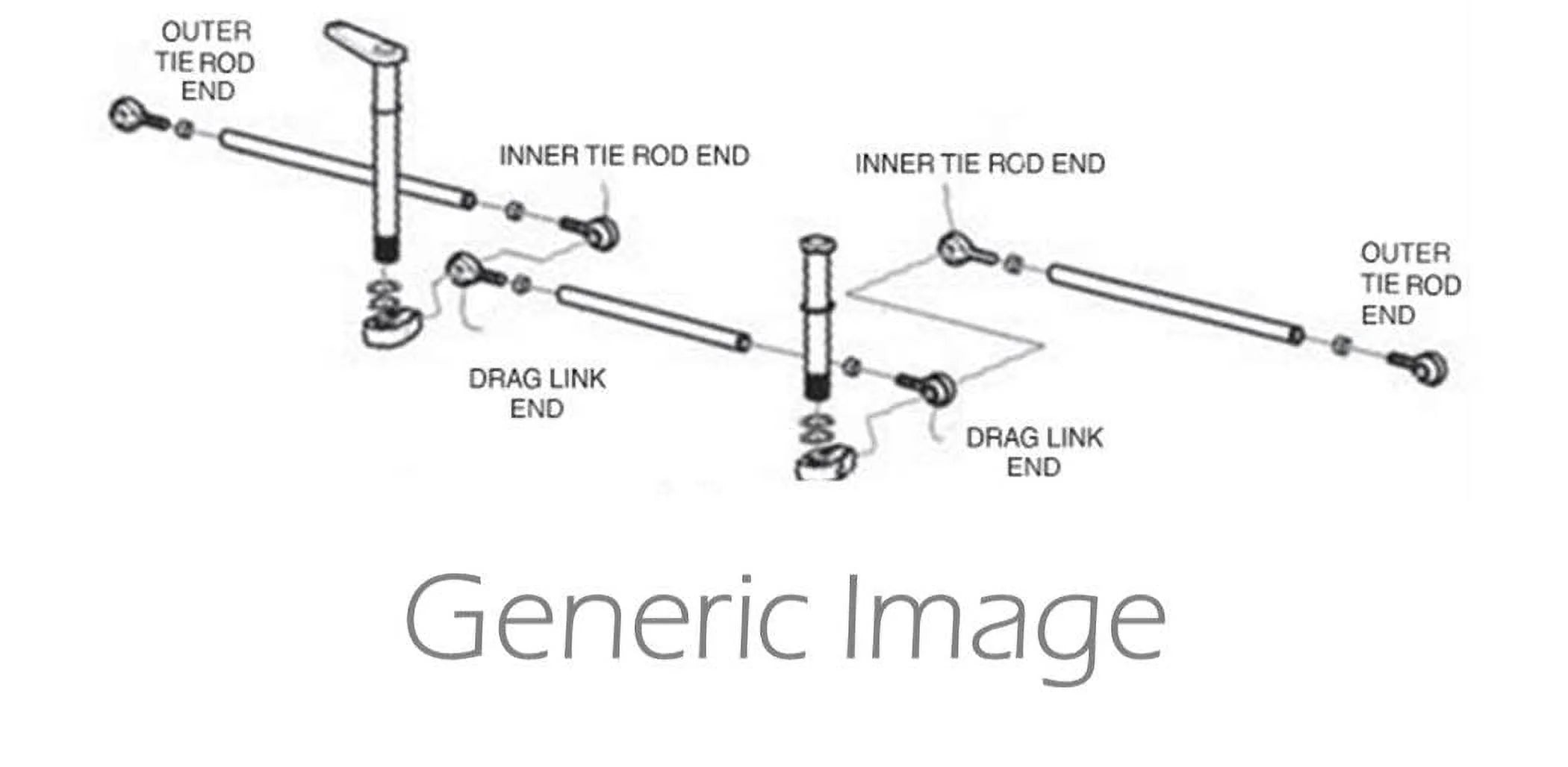 Tie Rod End M10 Right Thread for Snowmobile Z3533