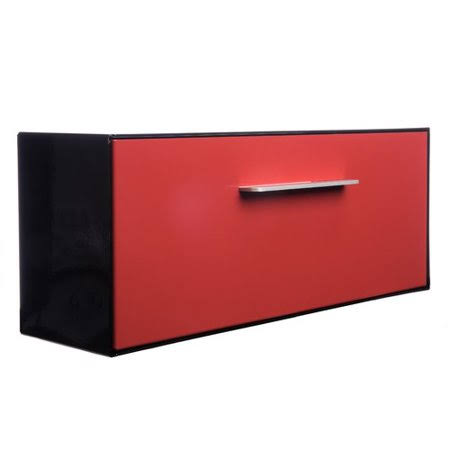 Black Wall Mounted Mailbox B5143