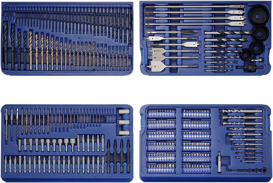 300-Piece Drill Bit Set with Storage Case X97298