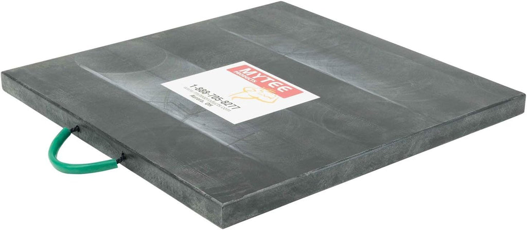 Outrigger Pad 30" x 30" x 2" Thick, 47 Ton Capacity, Black Q102125