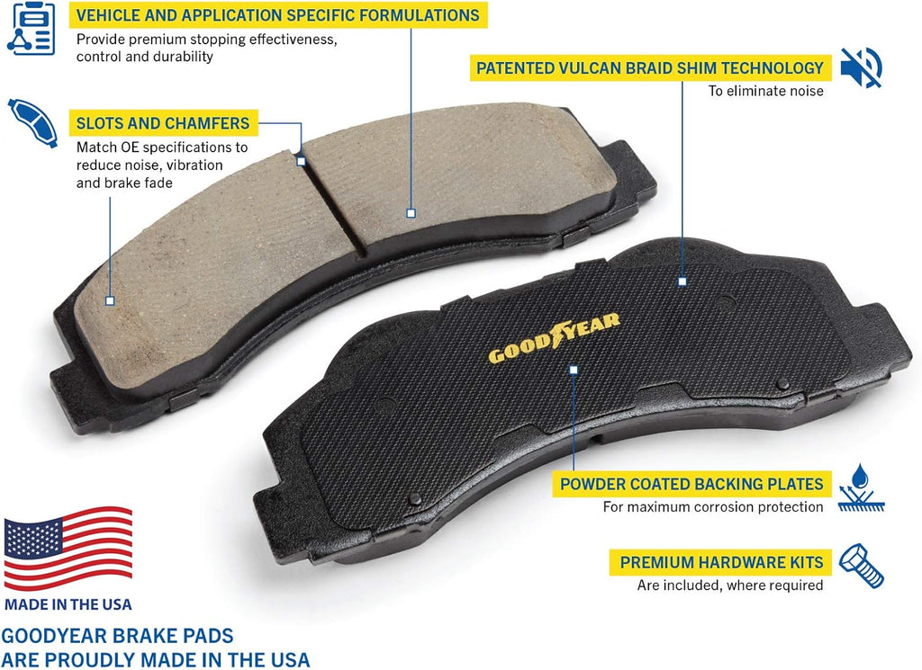 Rear Brake Pads Pack of 2 R53236
