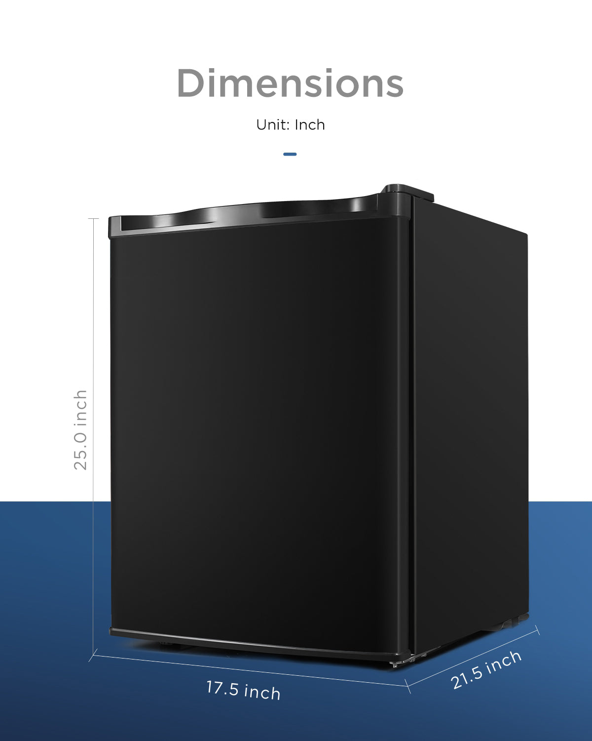 2.1 Cu ft Upright Freezer W681257