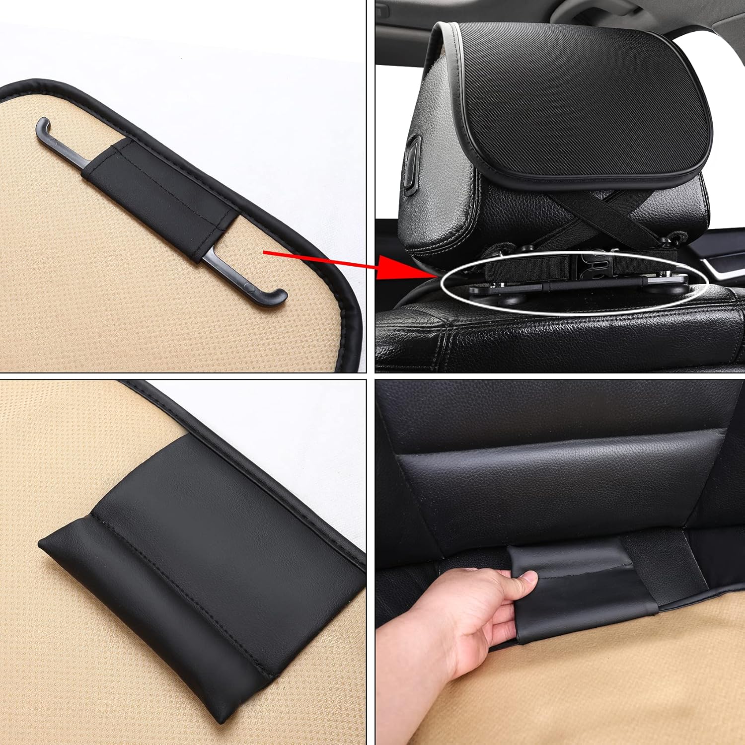 Waterproof Leatheratte Front Seat Covers 2 Pieces E724