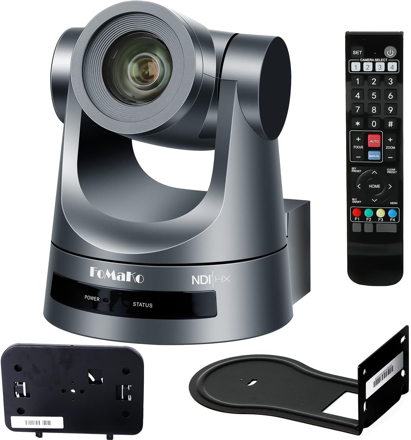 NDI PTZ Camera, 20X, POE, 1080P 60FPS, HDMI, 3G-SDI, IP Live Streaming Camera X546290
