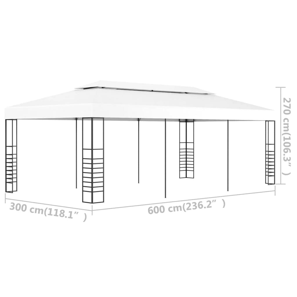 White Gazebo Marquee L944801
