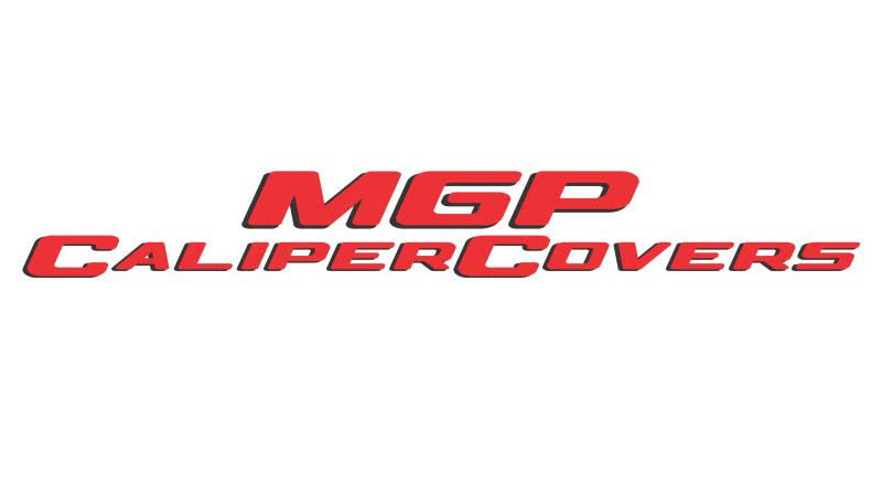 4 Caliper Covers Black Finish Silver U721