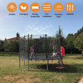 Trampoline Sprinkler Water Play Toy Accessories ( 39 ft ) U6537