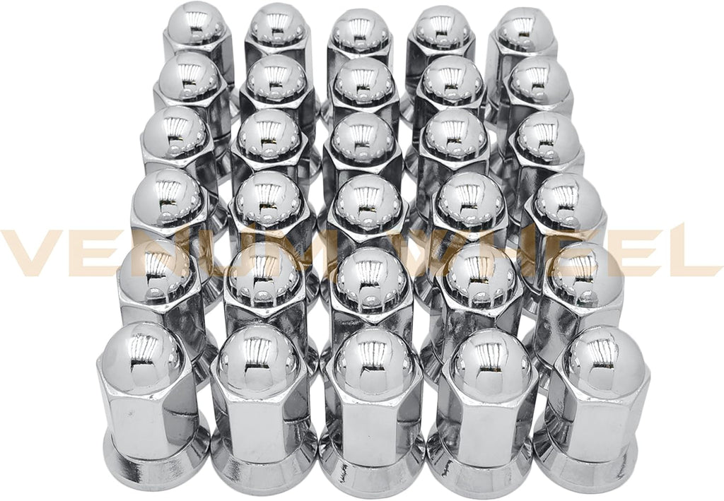 16 Pc Chrome Lug Nuts M14x1.5 Thread Pack of 2 S55653