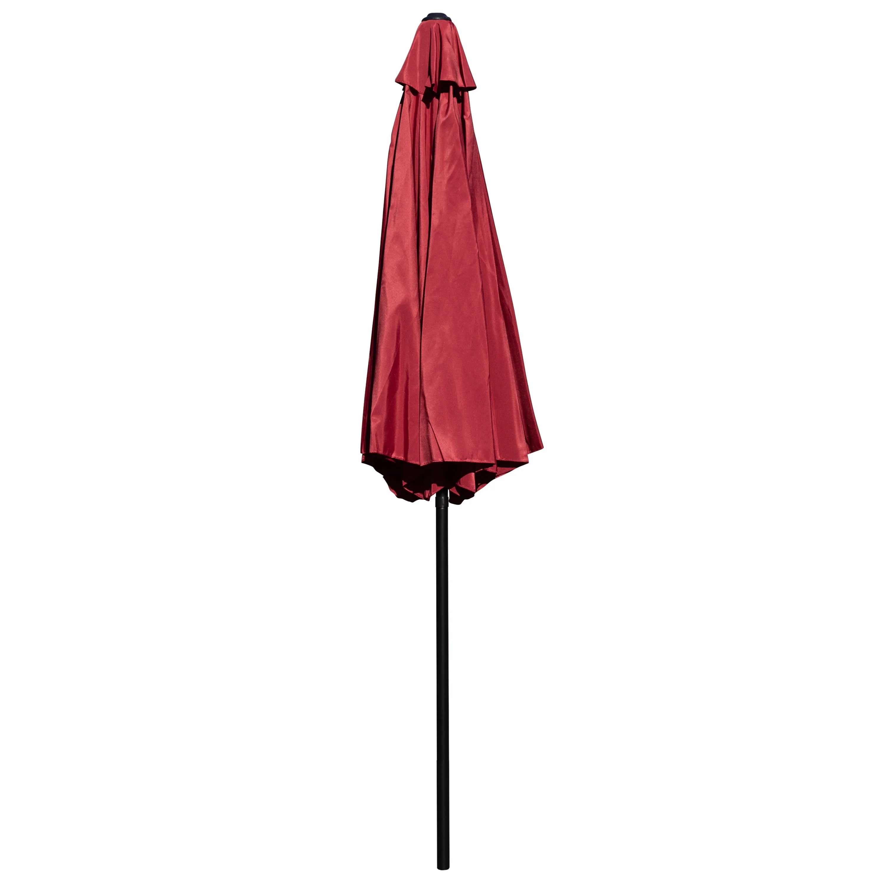 Red 9 FT Round Umbrella with Aluminum Pole L321