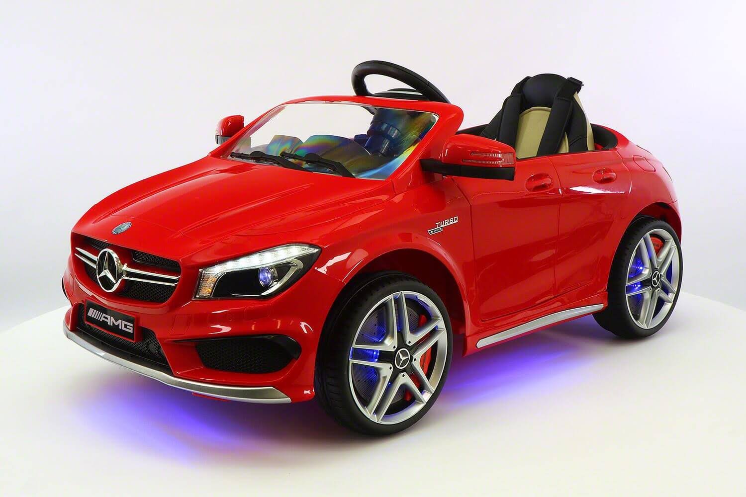 Red 12V Ride-On Car with Parental Remote Q641517