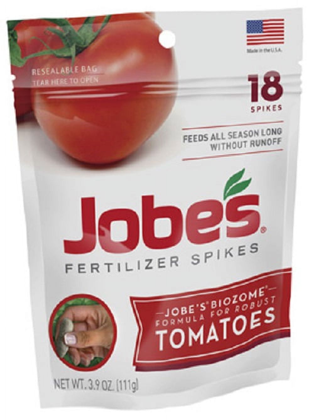 18 Pack Tomato Fertilizer Food Spikes N8226