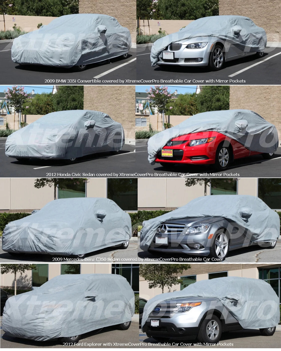 Grey Car Cover V77743
