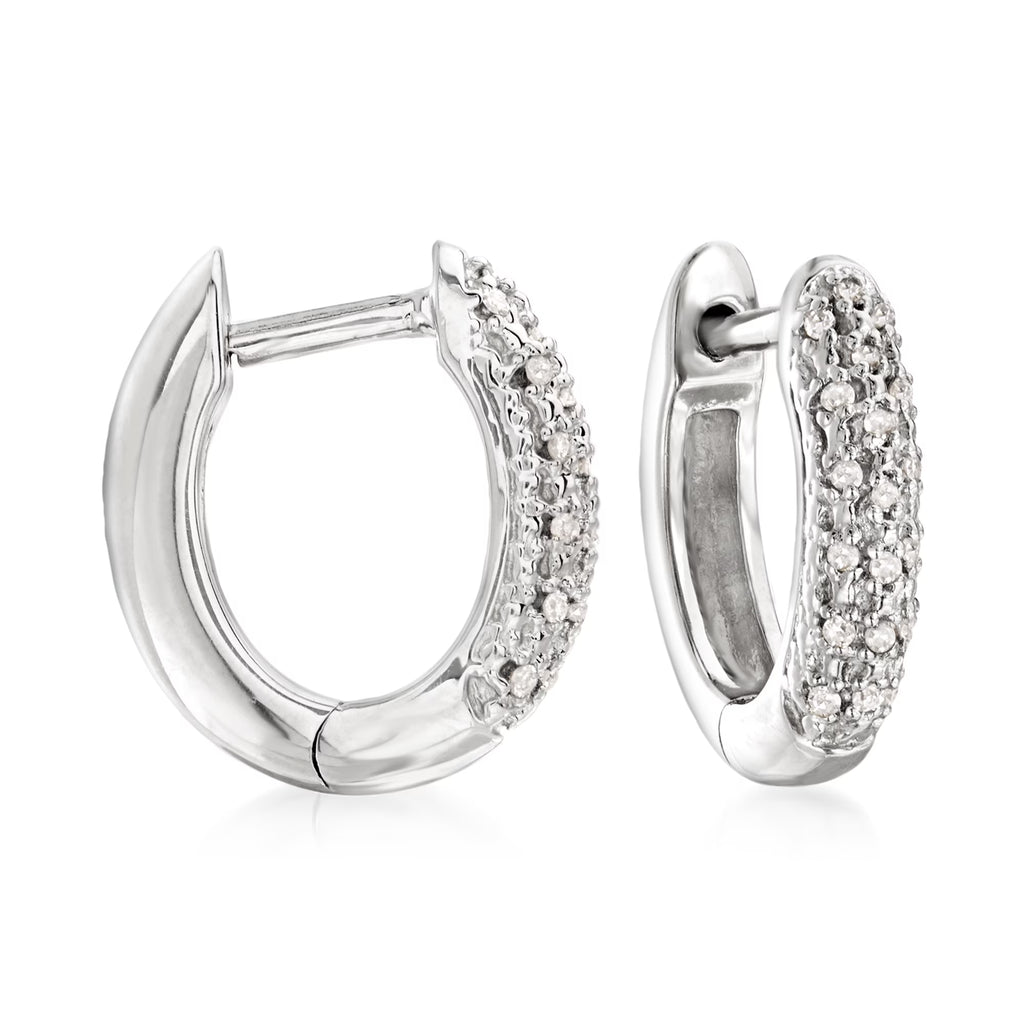 0.10 ct. t.w. Diamond Huggie Hoop Earrings Q802912
