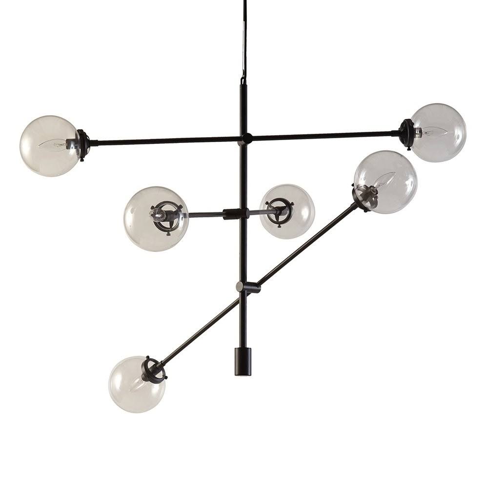 Bronze Sputnik Chandelier T776