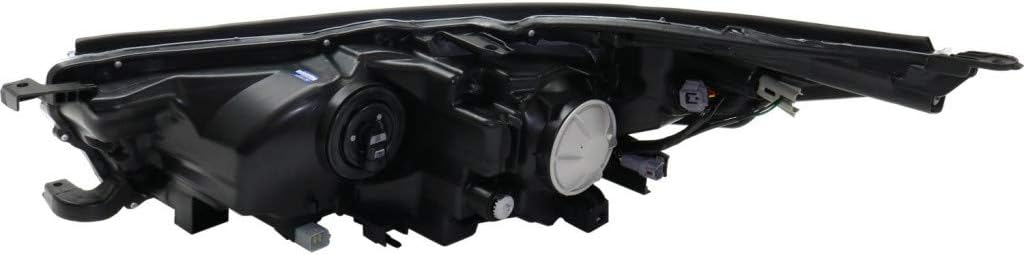 Headlight Assembly Pair Chrome Bezel S40185