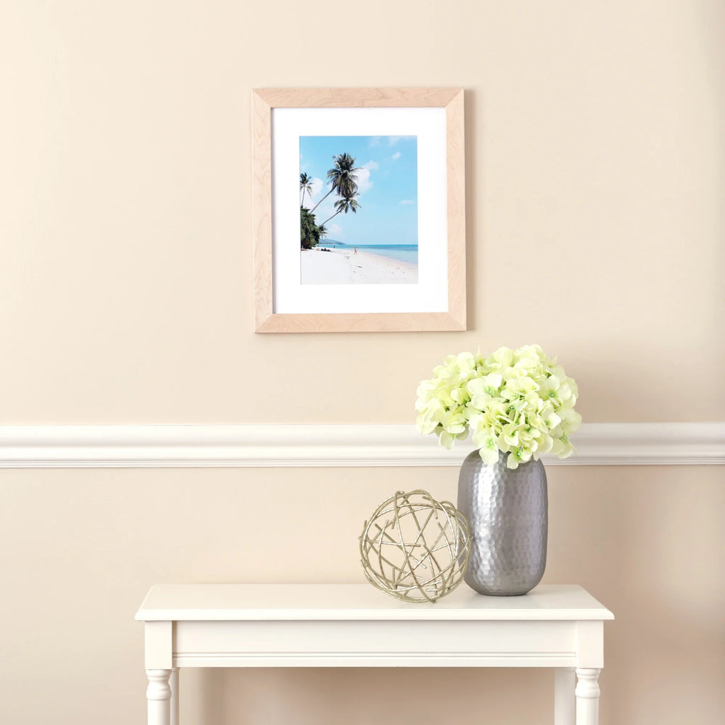 20x28 Inch Brown Wood Picture Frame with Plexi Glass U77967