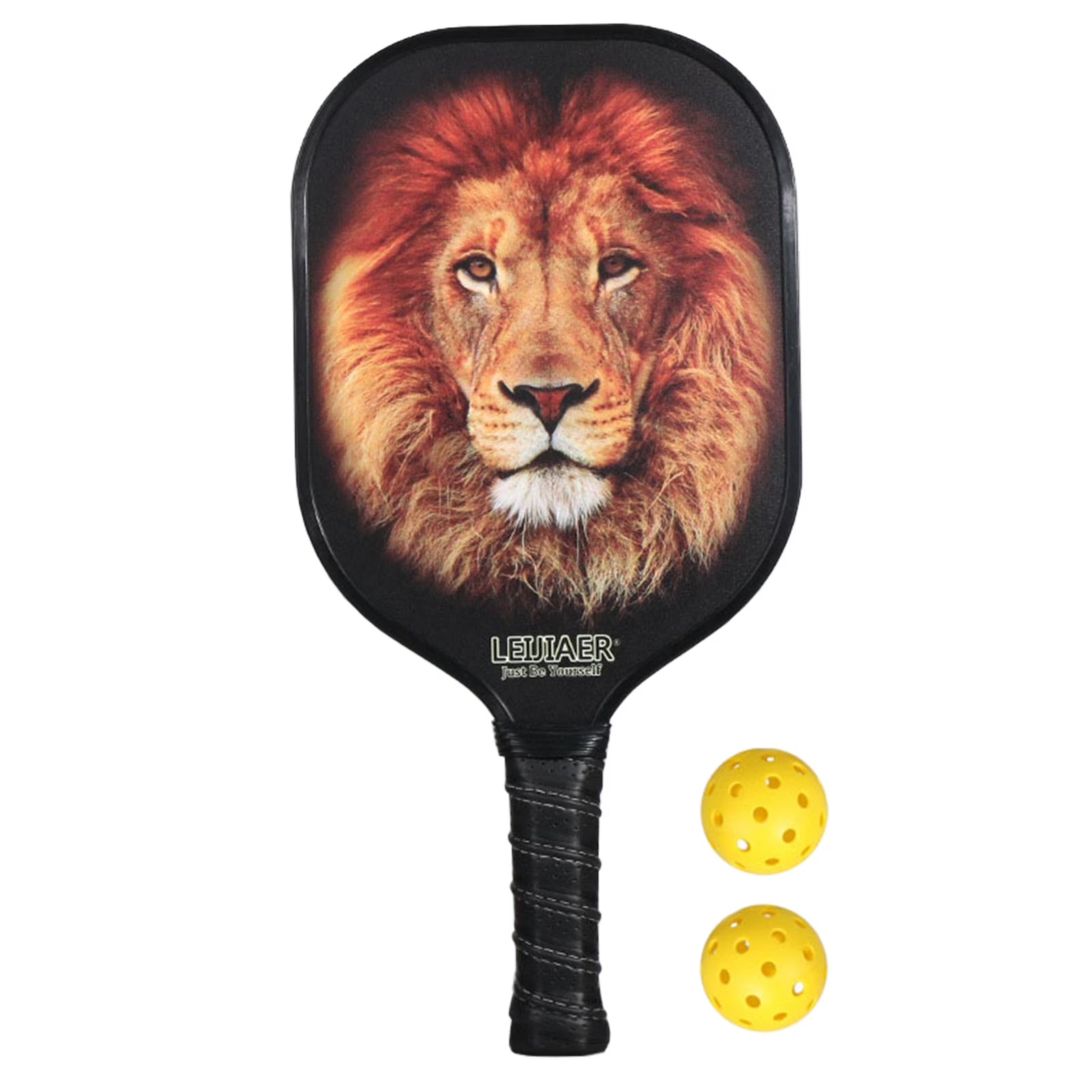 Carbon Fiber Pickleball Paddle Set with 2 Balls I238