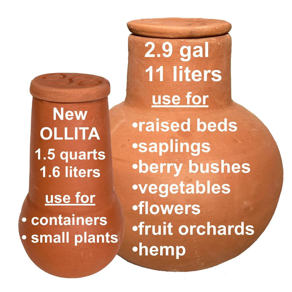 Terra Cotta Watering Pot, Medium, 1.5 Qt O15111